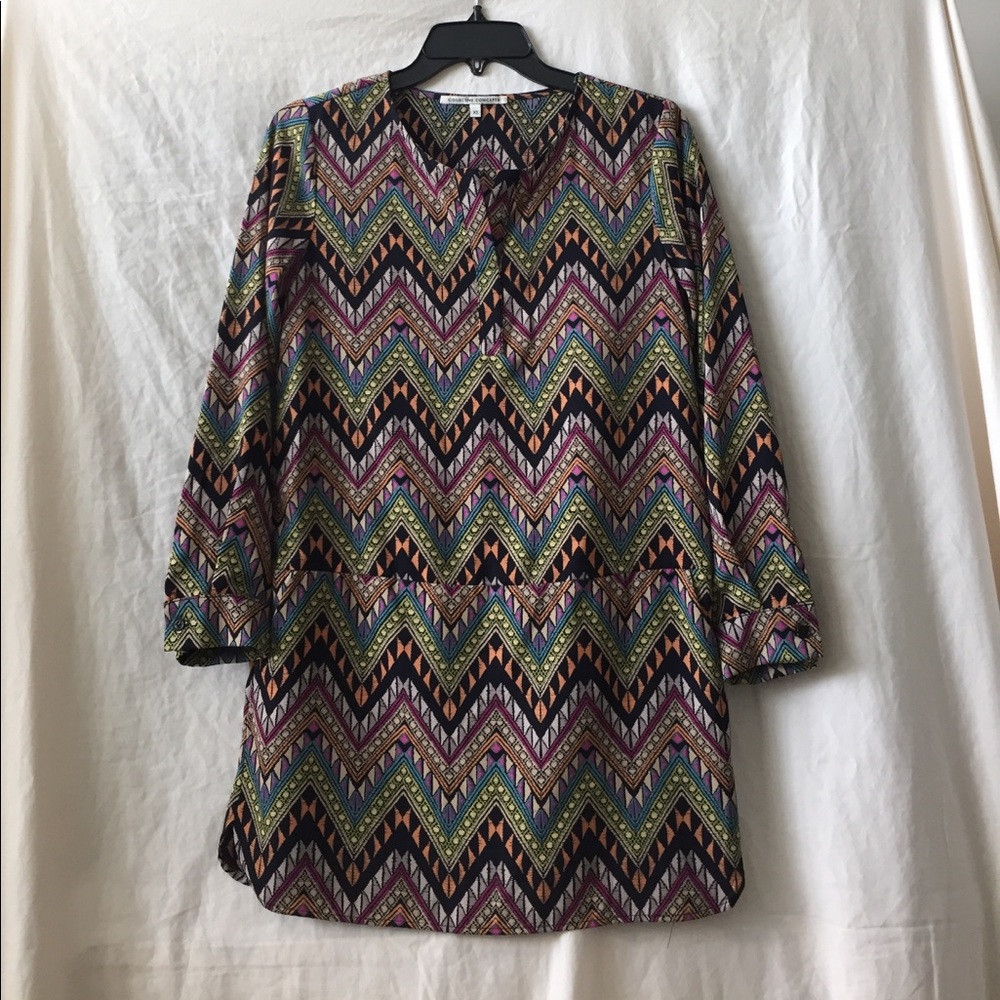 Aztec Shift Dress