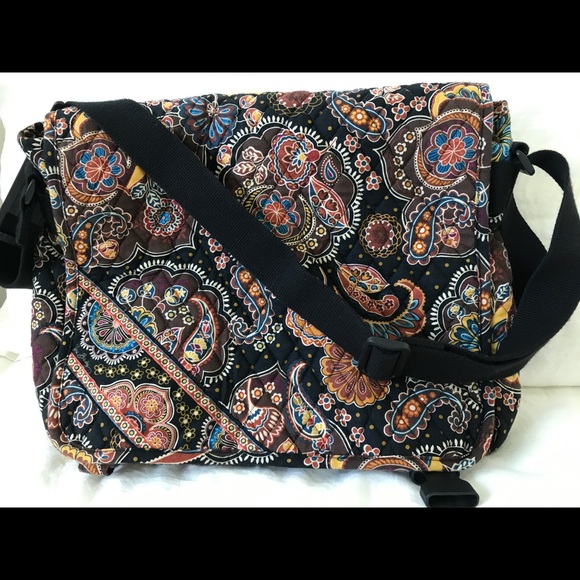 Vera Bradley Handbags - Vera Bradley Large Messenger Bag