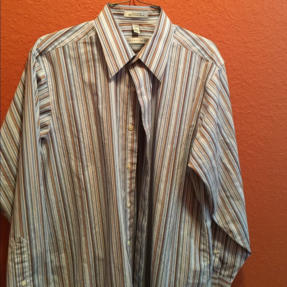 Geoffrey Beene long sleeve dress shirt.