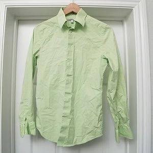 Express men's 1mx shirt XS light green