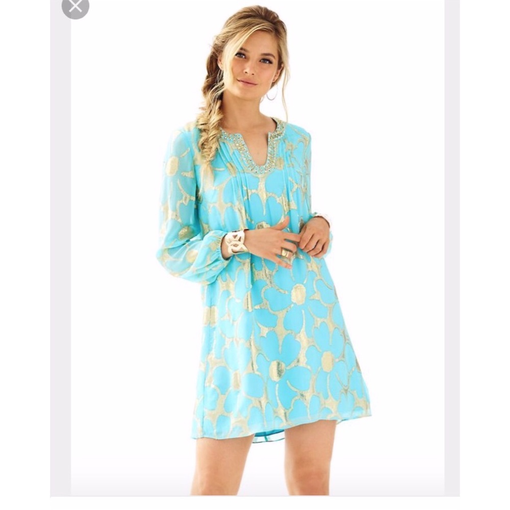 Lilly Pulitzer Colby sleeved dress. Size 4