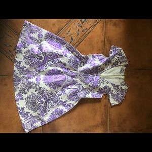 Xenia cap sleeve minidress