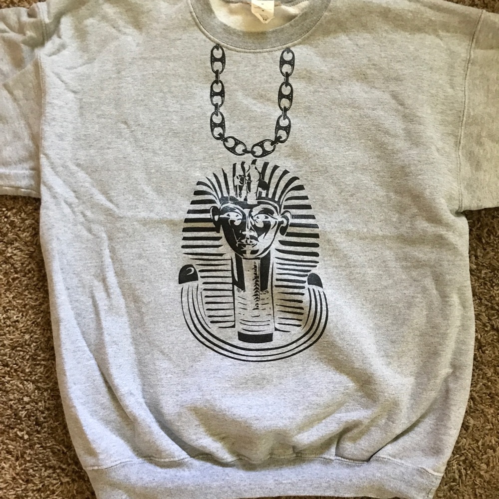 Flaucy X Last Kings Grey Crewneck