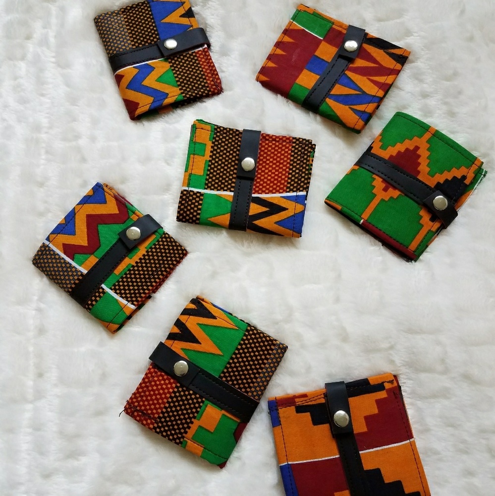 Ankara/Kente/Ethnic Wallets
