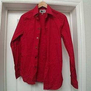 Express men's 1mx shirt XS red