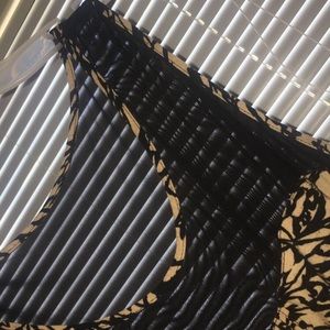 Black and cream dress !