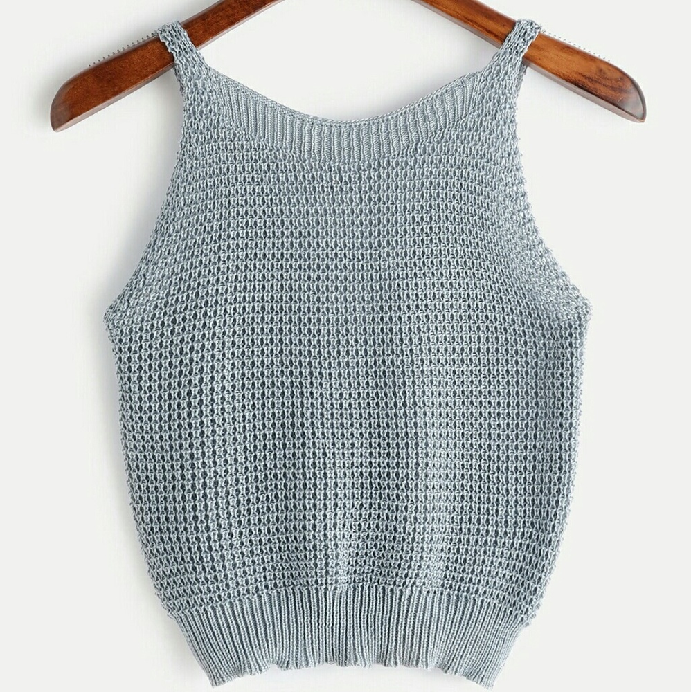 🌿LACE UP KNIT TOP🌿🌿 - Picture 3 of 4