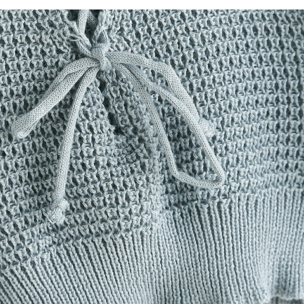 🌿LACE UP KNIT TOP🌿🌿 - Picture 4 of 4