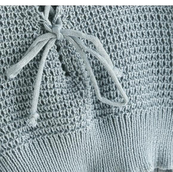 🌿LACE UP KNIT TOP🌿🌿 - Picture 4 of 4