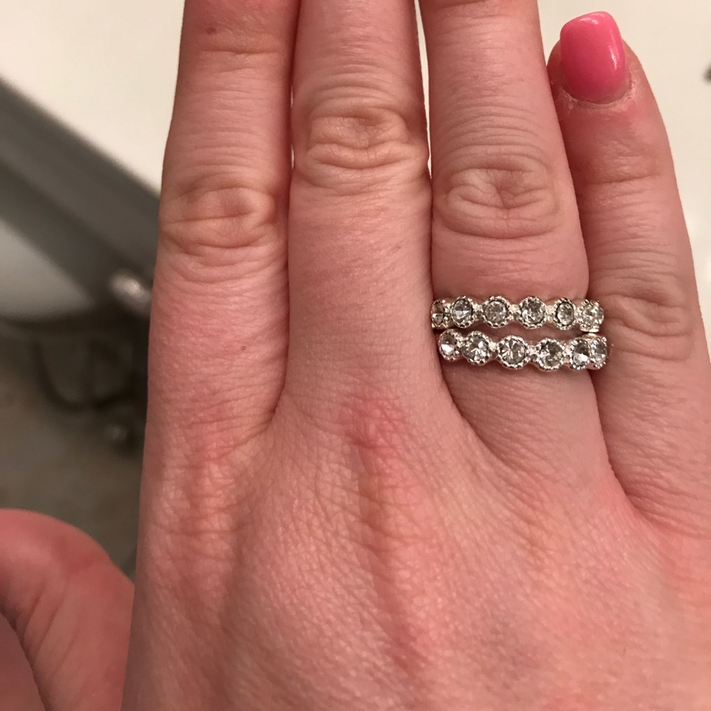 Stackable costume rings