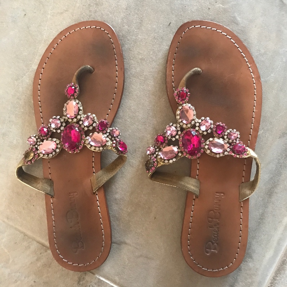 Beach Bunny Swimwear Sandals