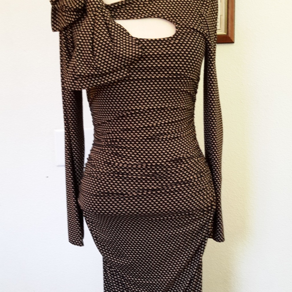 Tracy Reese Rouched Bodycon Dress
