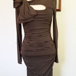 Tracy Reese Rouched Bodycon Dress