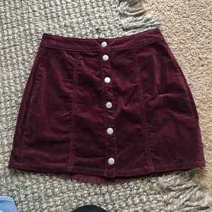 Brandy Melville velvety skirt