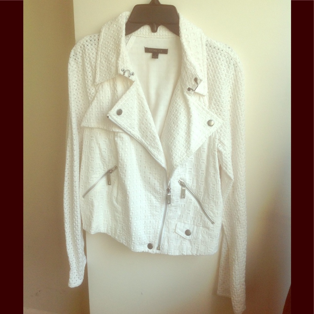 Rachel Zoe Spencer Eyelet Jacket