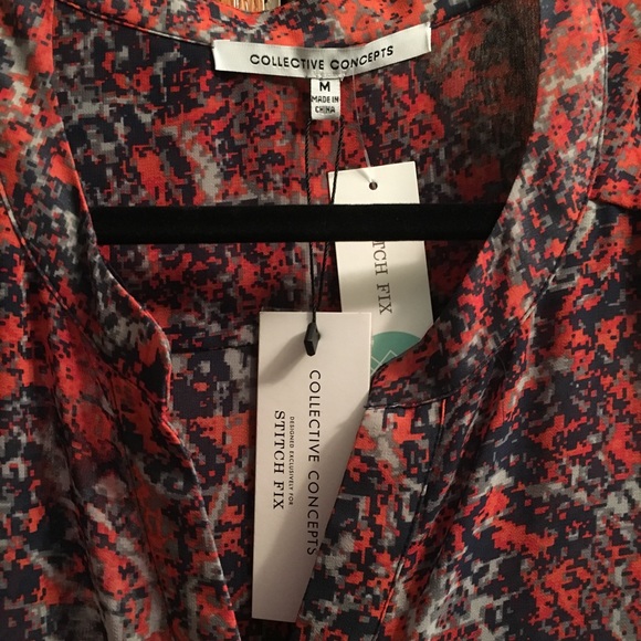 NWT Stitch Fix Exclusive Rilo Blouse - Picture 3 of 3