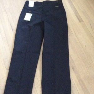 Navy uniform cotton/poly pants