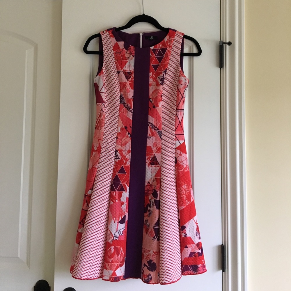 Designer printed dress from LIE