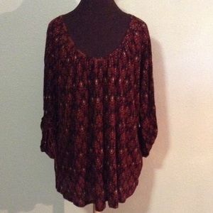 Lucky Brand Plus Size Blouse