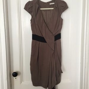Karen Millen Silk Wrap Top Dress 4