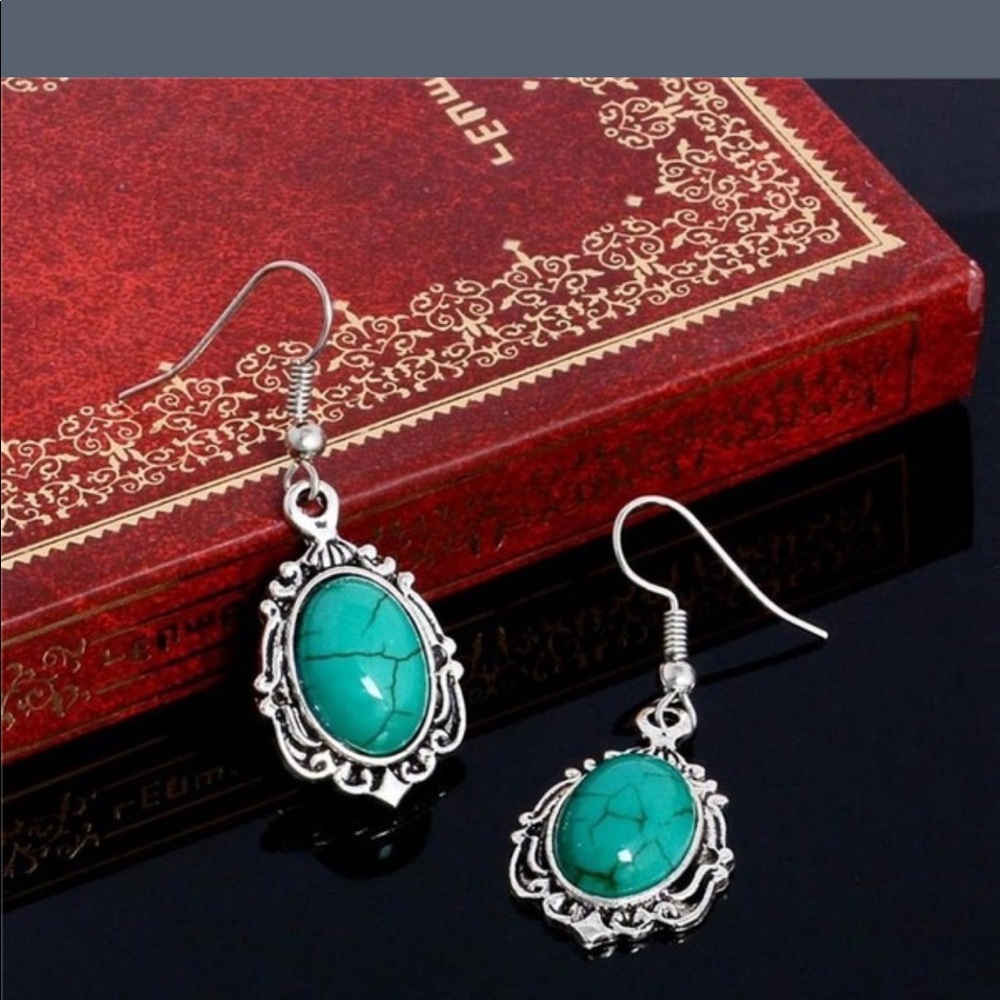 Vintage Tibetan Turquoise set 🌺NWT 🌺 - Picture 2 of 8