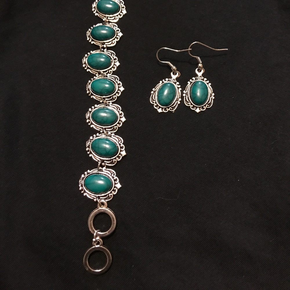 Vintage Tibetan Turquoise set 🌺NWT 🌺 - Picture 7 of 8
