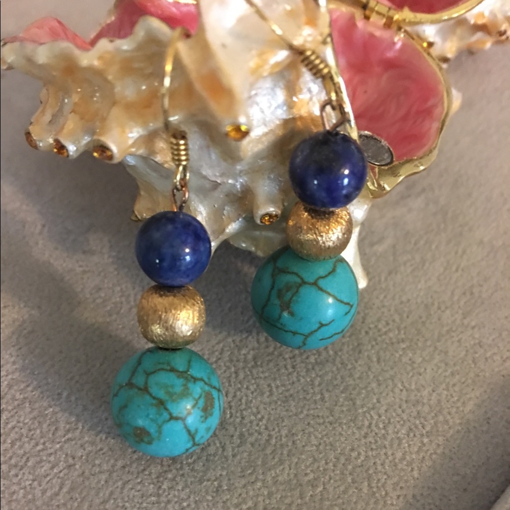 Turquoise Lappi earrings