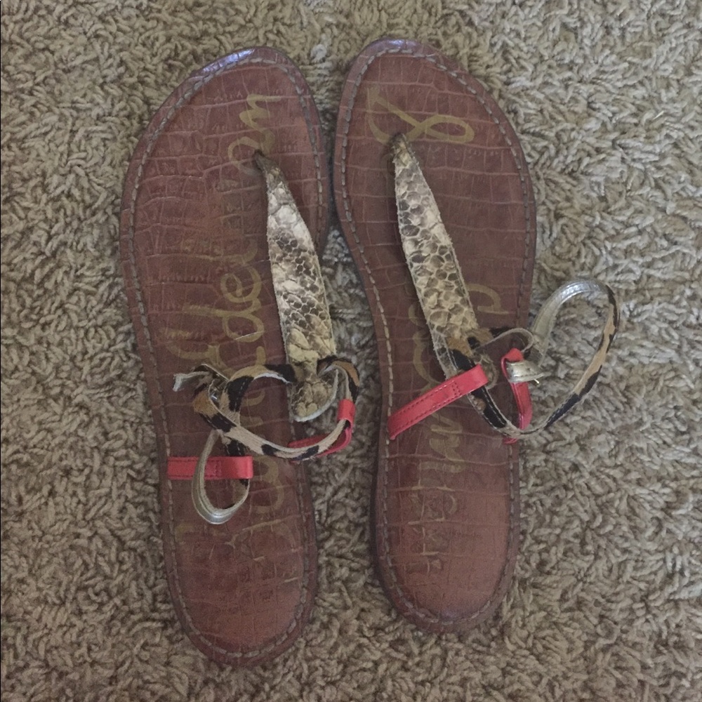 Women's Sam Edelman thong strap sandals