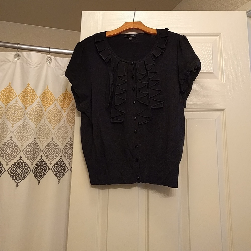 Black Cardigan from Saks Fifth Avenue