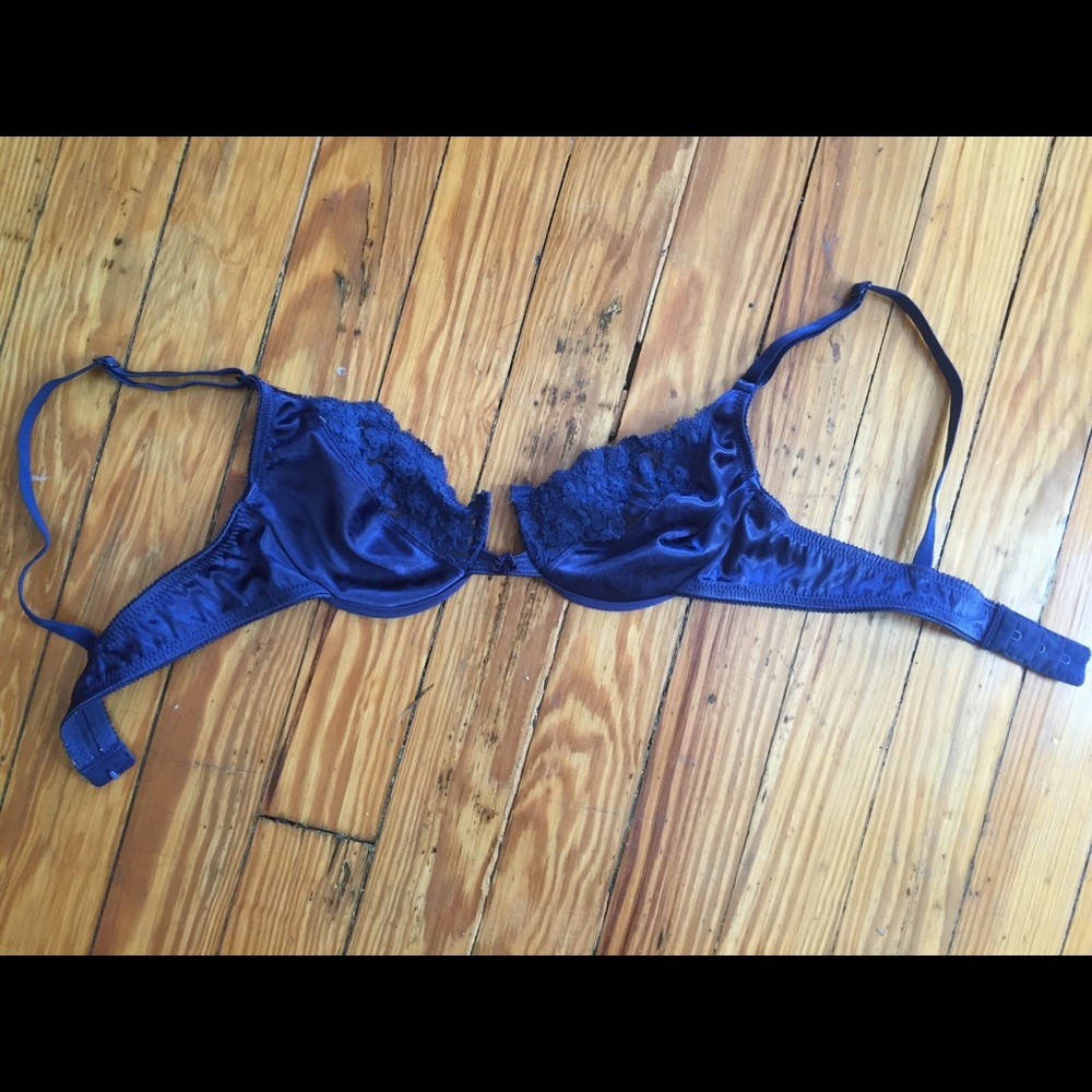 Vanity Fair Silky Blue Lacey Demi Bra