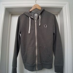 Express Men's Lion Hoodie XS Grey