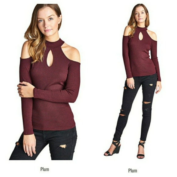 Tops - NWT PLUM LONG SLEEVE TOP