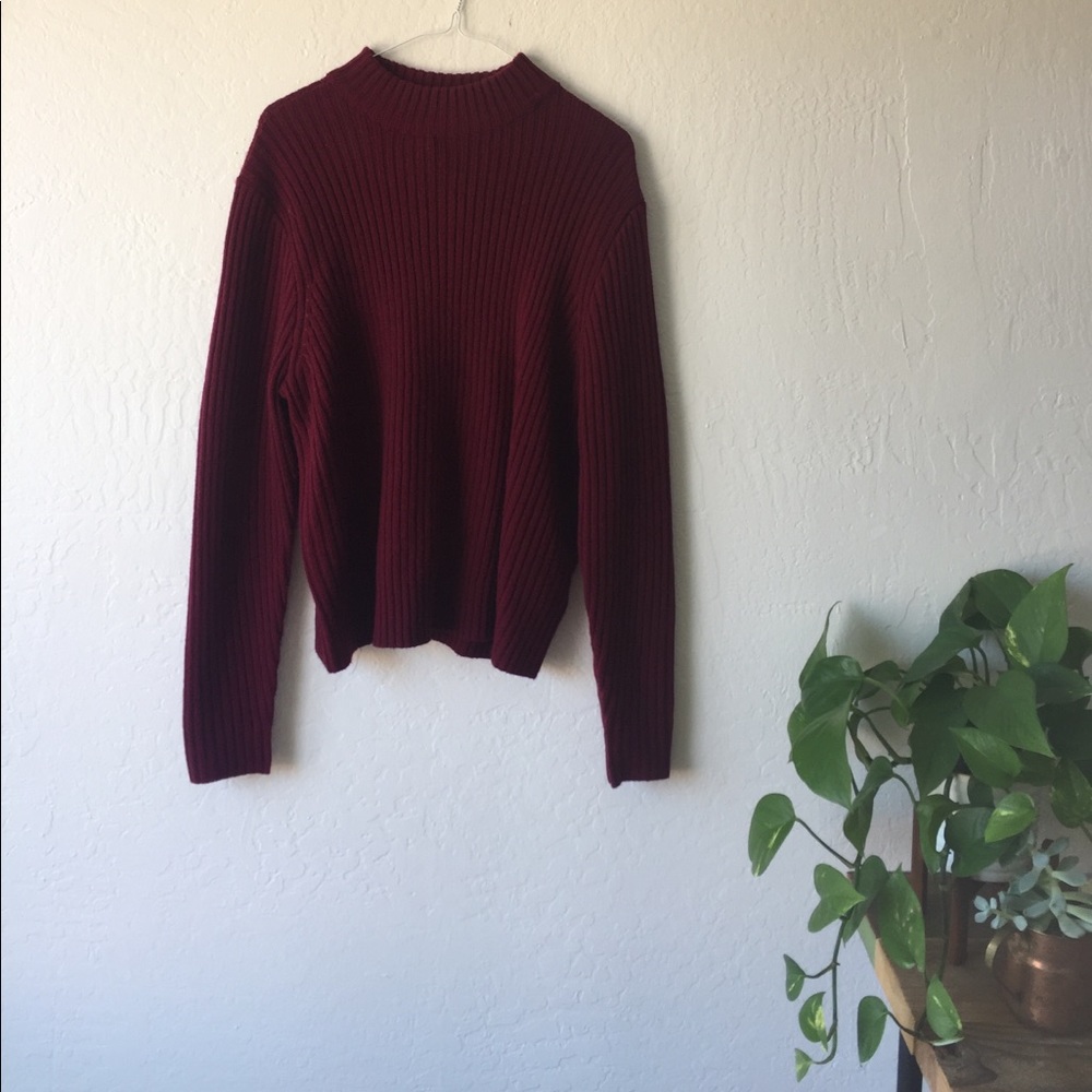 H&M Maroon Sweater