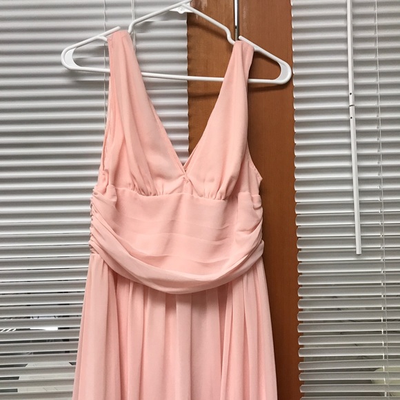 Baby pink bridesmaids dress - Picture 2 of 6