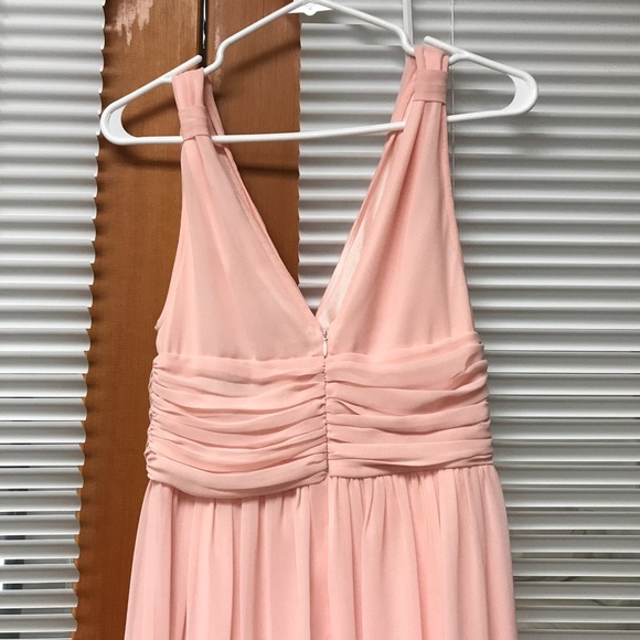Baby pink bridesmaids dress - Picture 3 of 6