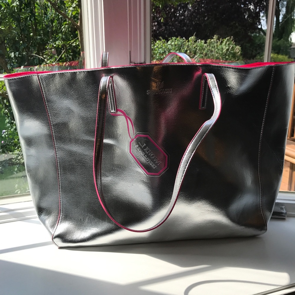 Swarovski silver tote!