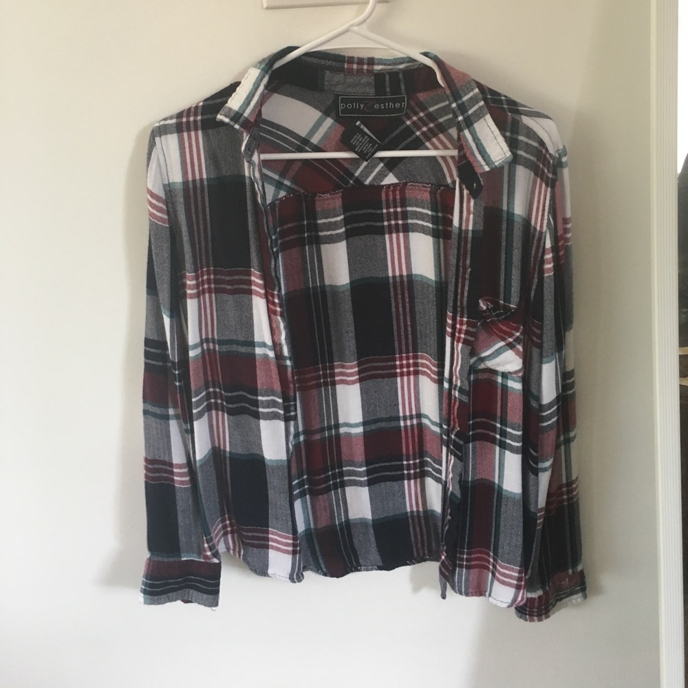 Maroon Flannel