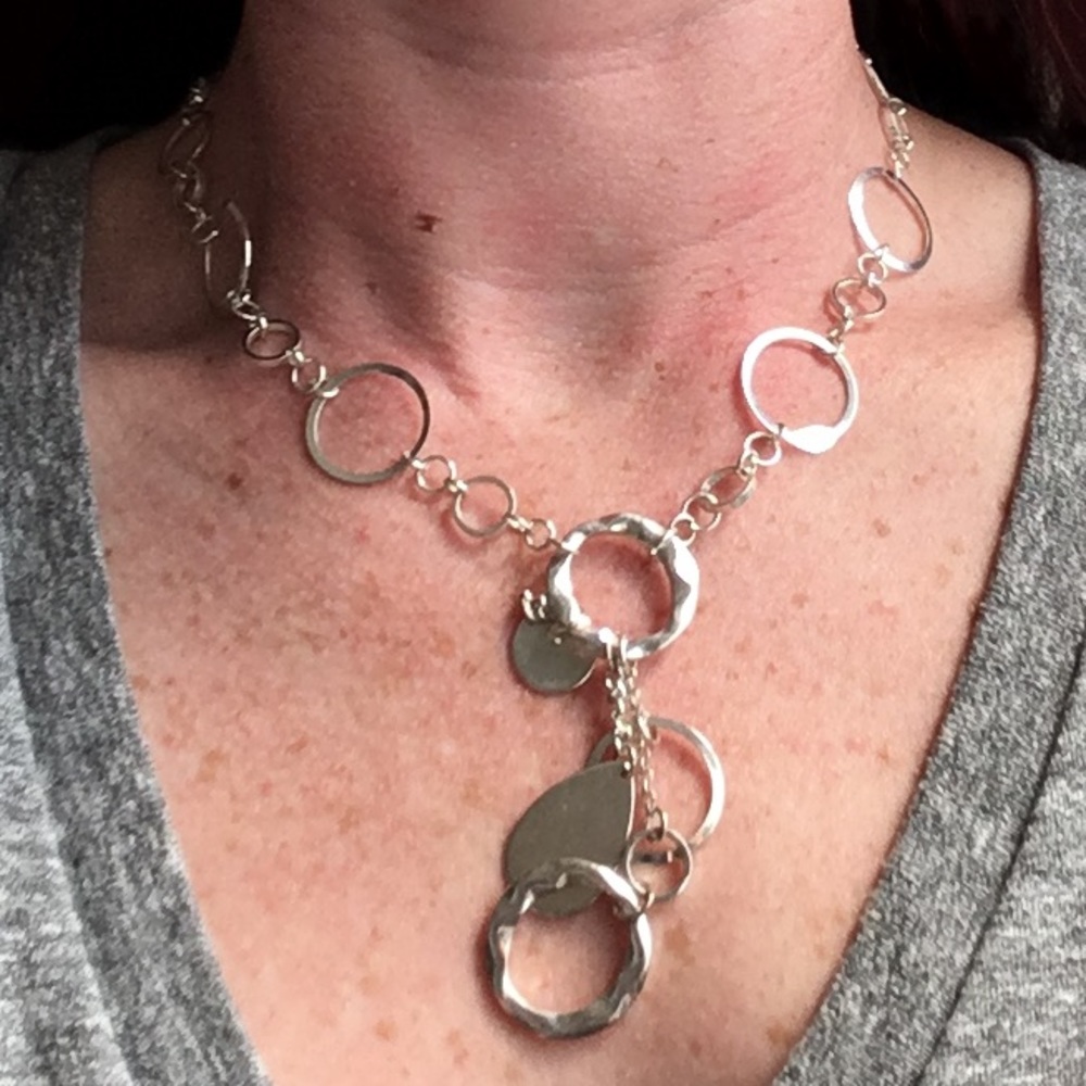 SALE Circle Necklace