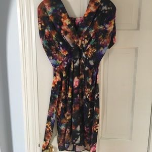 Mod cloth wrap dress