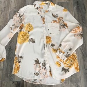 Women's Frenchi Floral Blouse