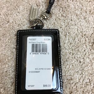 NWT Coach Lanyard