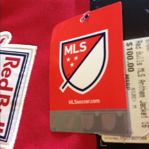 Red Bulls MLS Anthem Jacket 16 - Picture 6 of 6