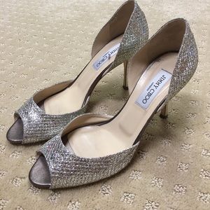 Jimmy Choo Logan D'orsay pump champagne