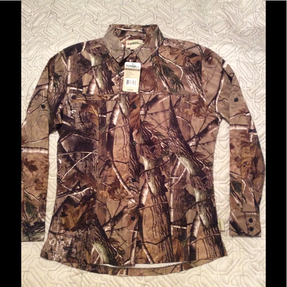 Women's camo shirt