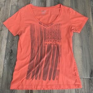 Oakley coral tshirt
