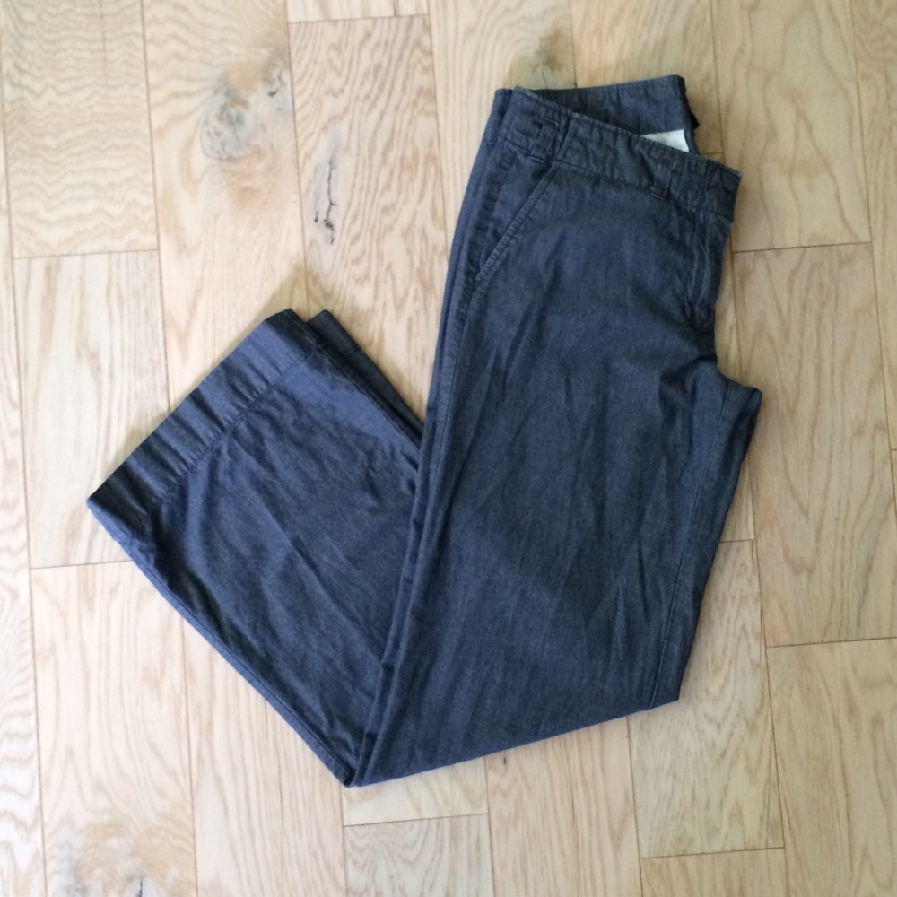 J. Crew chambray pants