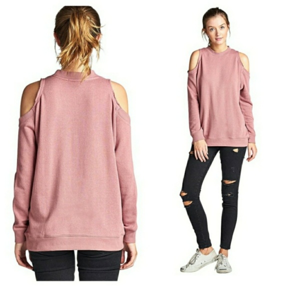 NWT FRENCH TERRY PULLOVER TOP - Picture 2 of 3