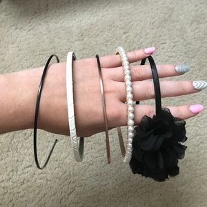 Set of Five Headbands