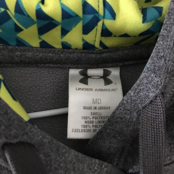 Grey Women's M Under Armour hoodie - Picture 2 of 4