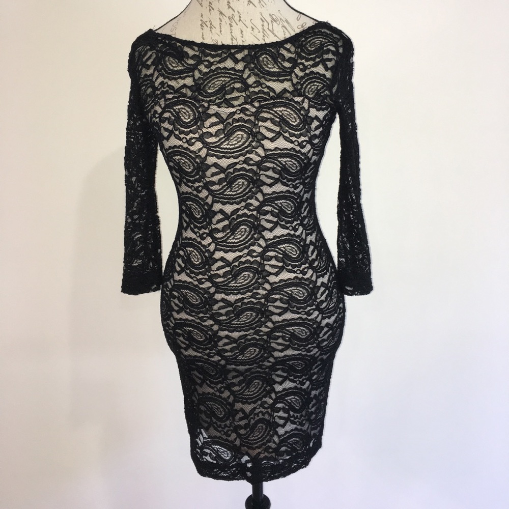 👗5/$35👗 Black Lace Dress*